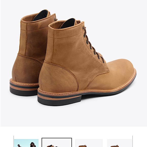 Nisolo All Weather Boots in Tobacco size 11 - Picture 2 of 7